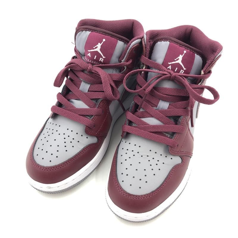 NIKE AIR JORDAN 1 MID Team Red 23.5cm DQ8423-615 ナイキ エア ジョーダン インドネシア製 24