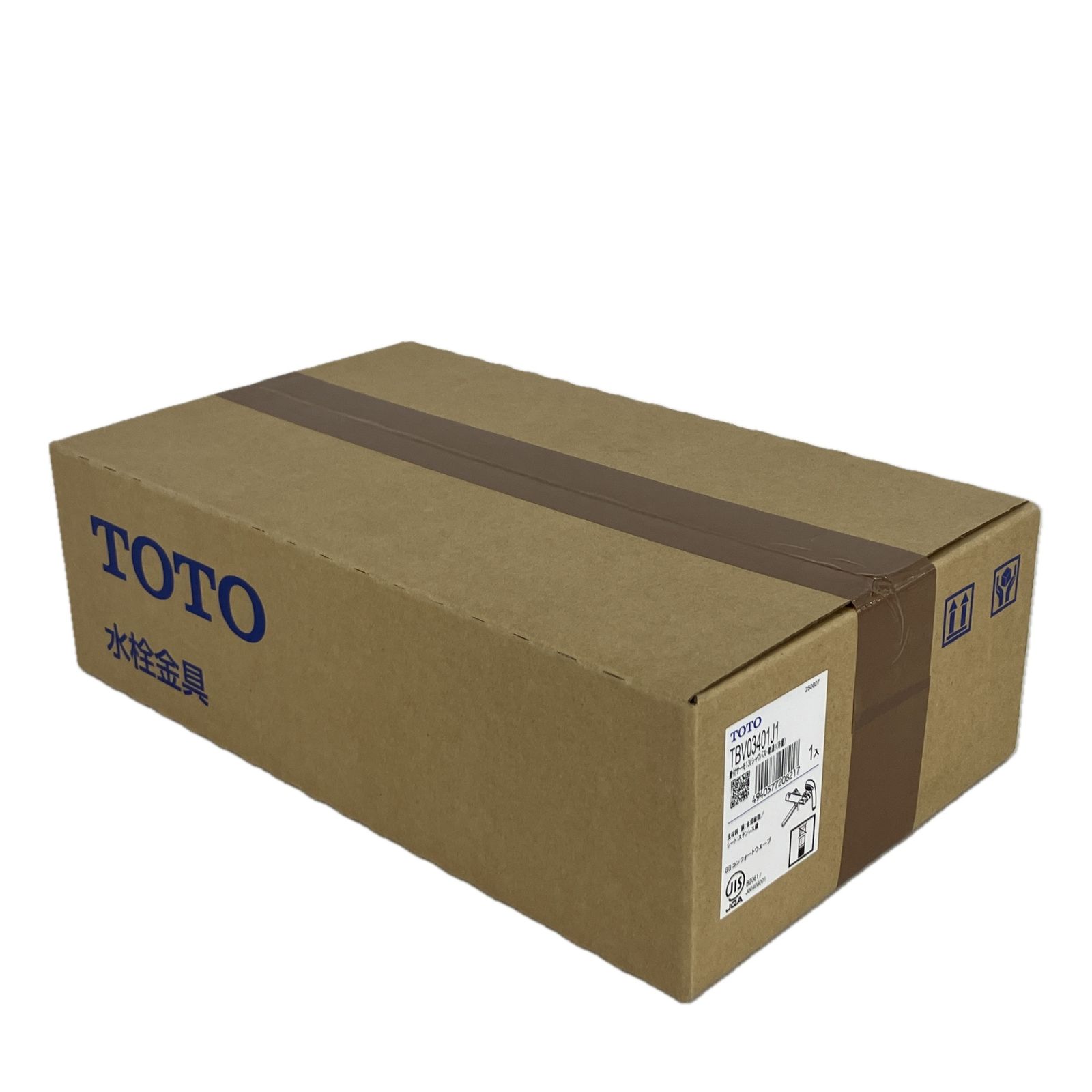 TOTO TBV03401J1 浴室用 壁付サーモスタット混合栓 コンフォートウエーブ Y10566717