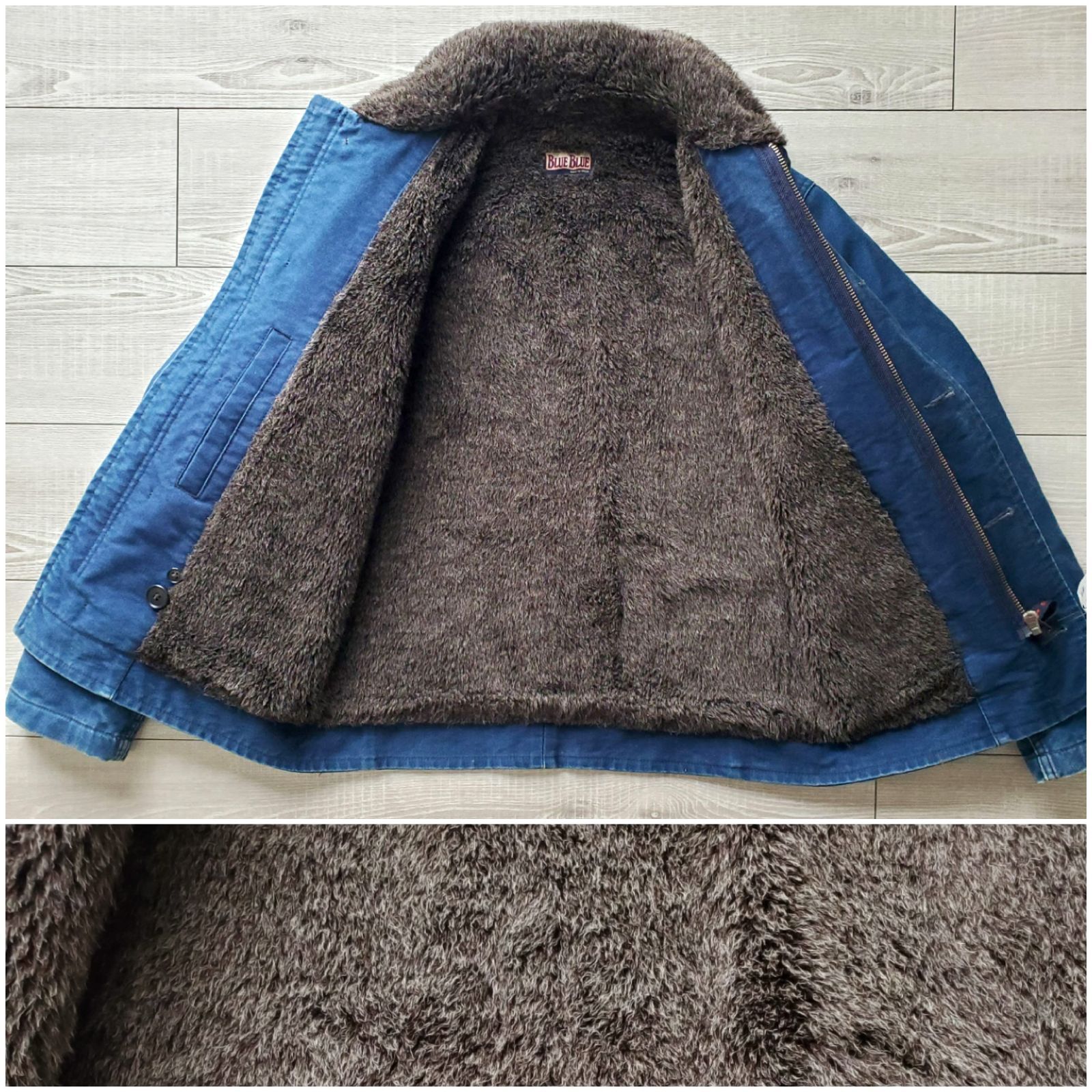 ☆今季☆BLUEBLUE クラフトマンデッキジャケット ハリラン HRM