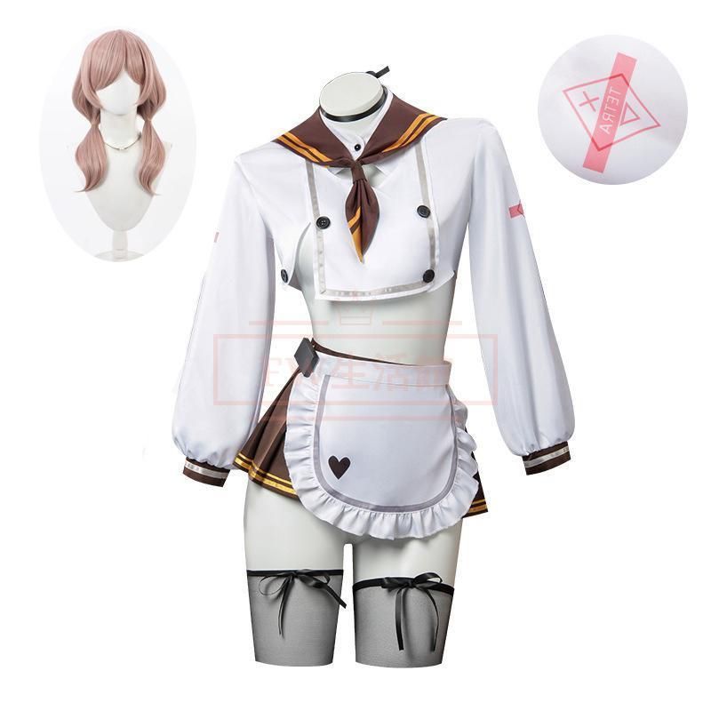 勝利の女神：NIKKE 風 ブレッディ Bready コスプレ衣装 ウィッグ