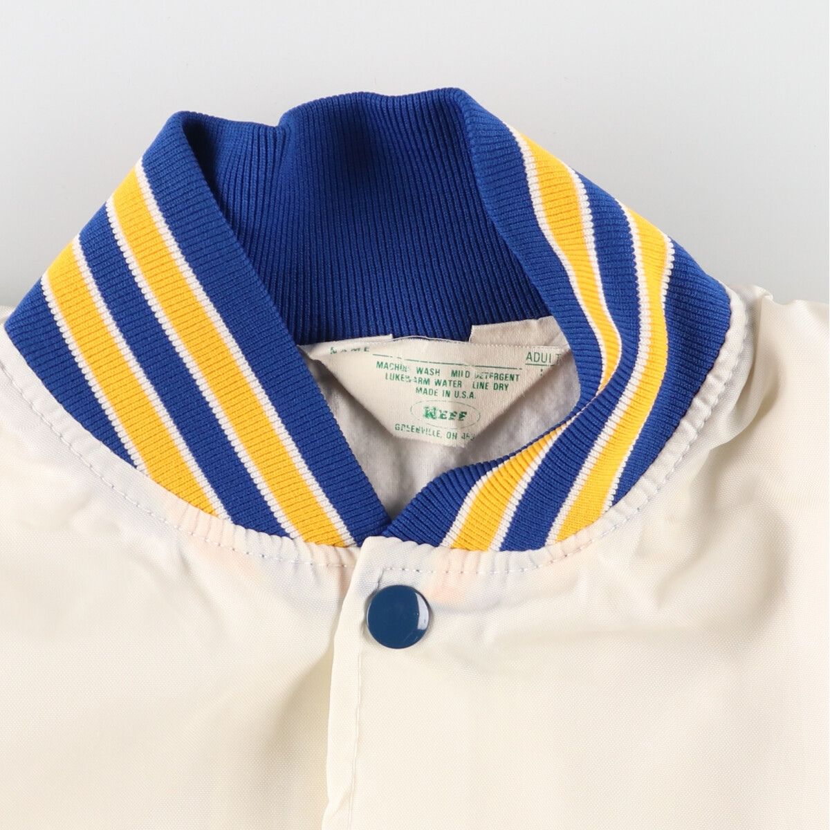 古着 70年代 NEFF バックワッペン ナイロンスタジャン アワード 