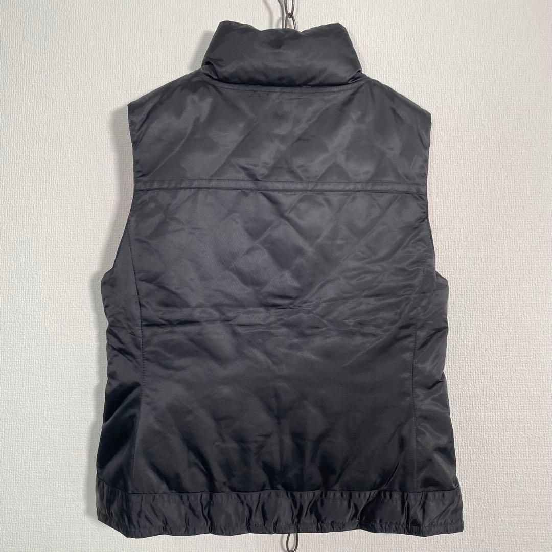 00s GAP ギャップ ナイロンダウンベスト キルティング 黒 ブラック
