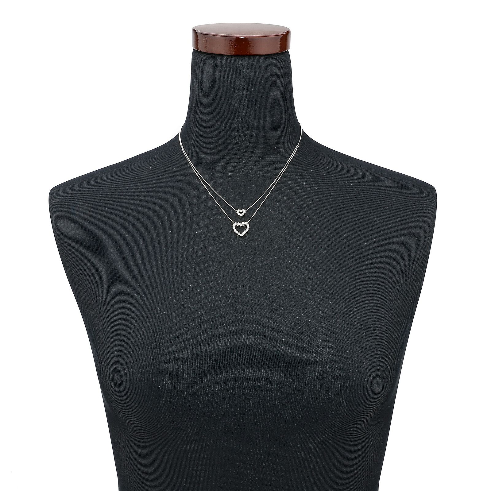 ダイヤモンド 0.30ct ホワイトゴールド K18WG ペンダントネックレス 