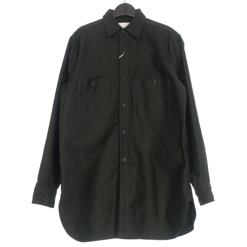 Maison Margiela マルジェラ　40 黒の長袖シャツ Maison Margiela マルジェラ 40 黒の長袖シャツ Maison Margiela 長袖