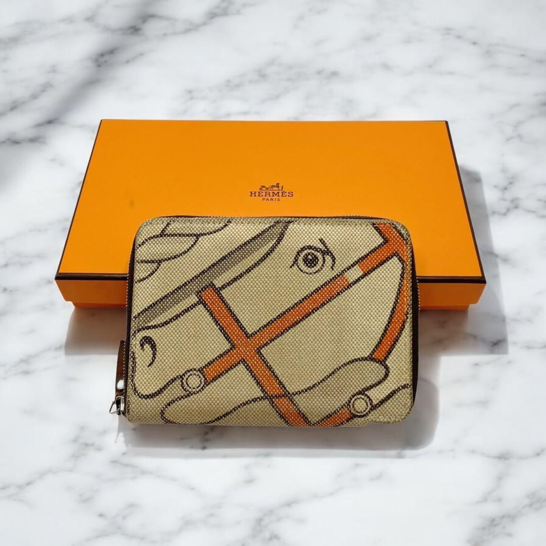 エルメス スティープル PM コンパクト 二つ折り財布