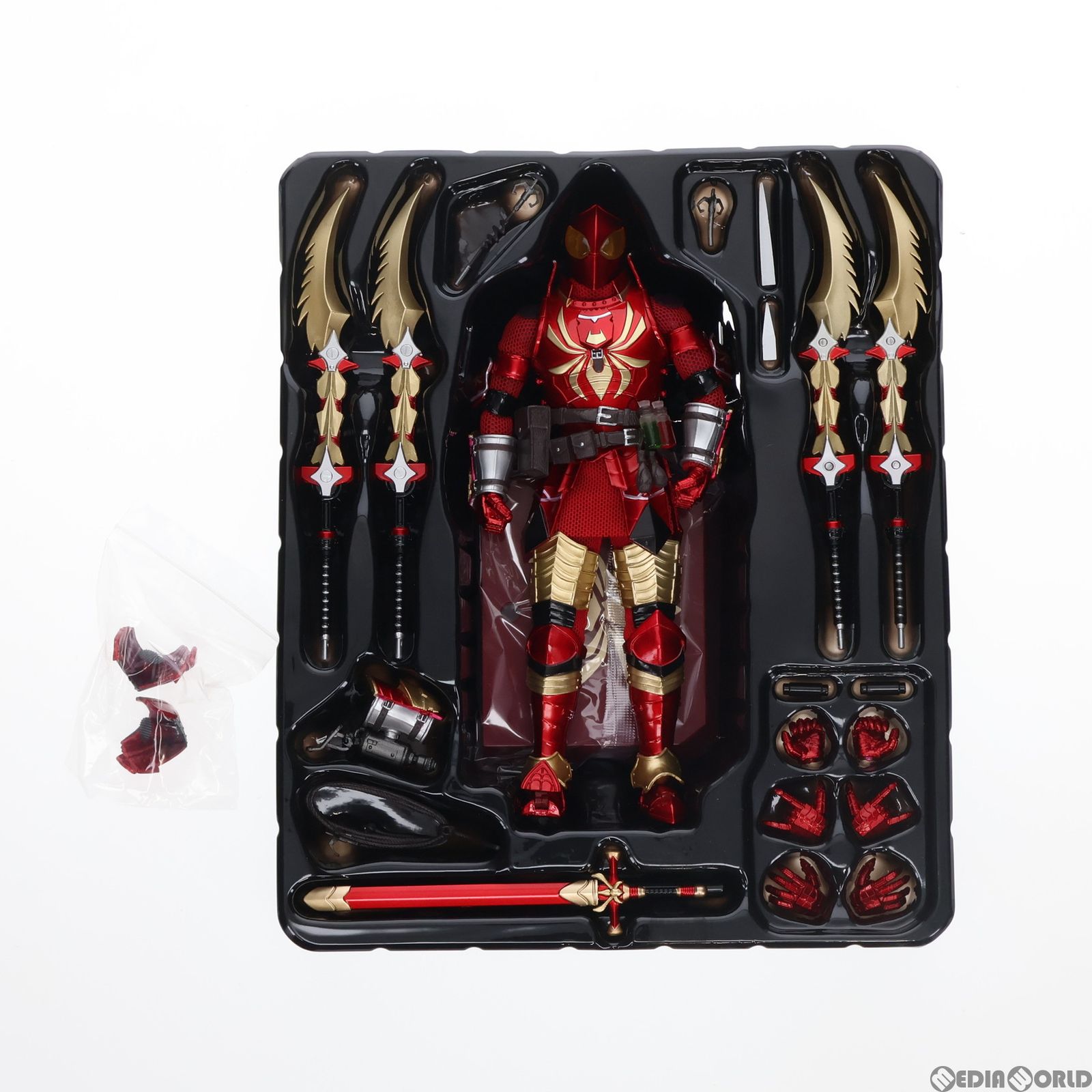 SPYDER - ダイナミック・アクション・ヒーローズ #051 スパイダーマン(メディーバル・ナイト) 1/9 完成品 アクションフィギュア(DAH-051) Beast Kingdom(ビーストキングダム)/ホットトイズ 中古即納』{FIG} ダイナミック・アクション・ヒーローズ #051
