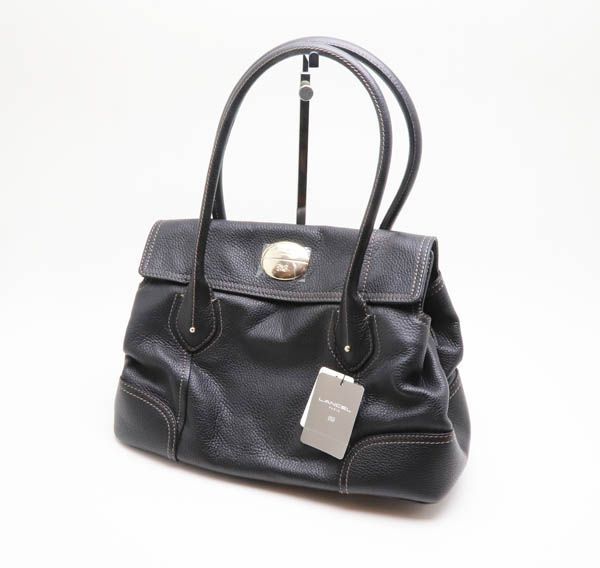 新品】ランセル ハンドバッグ ブラック 牛革 おしゃれ LANCEL - メルカリ