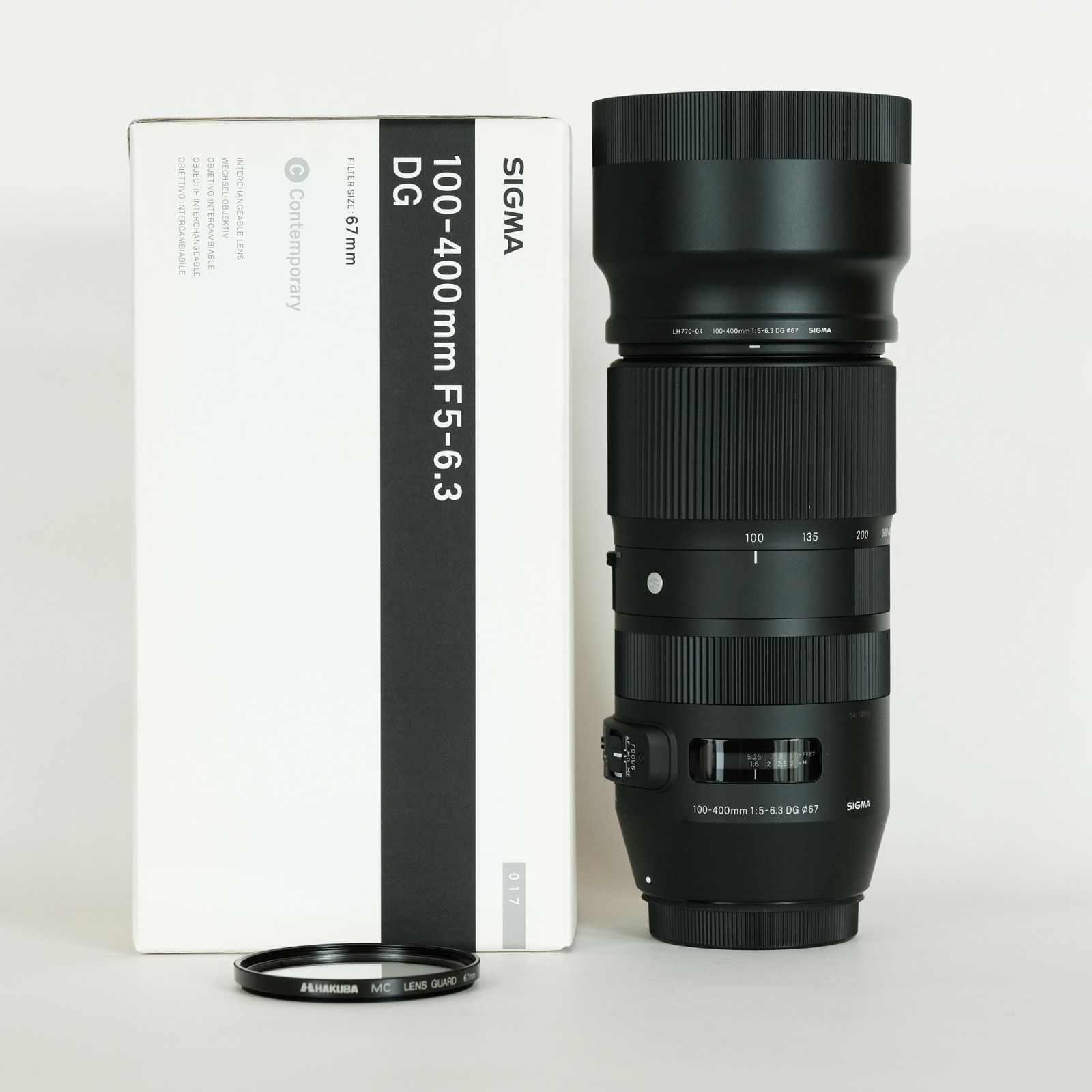 美品｜フィルター付] SIGMA 100-400mm F5-6.3 DG OS HSM｜Contemporary [キヤノンEF用] / Canon  EFマウント / フルサイズ - メルカリ