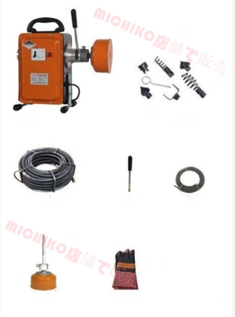 パイプクリーナー 配管詰まり解消ワイヤ 自動出入り ワイヤーブラシ 台所 排水管詰まり解消 業務用 風呂 洗面所 排水溝洗浄 掃除