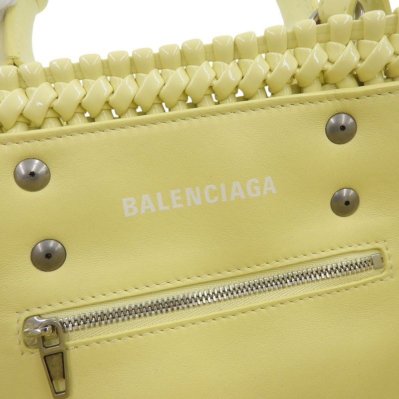 バレンシアガ BALENCIAGA ビストロバスケットバッグXS 2WAY