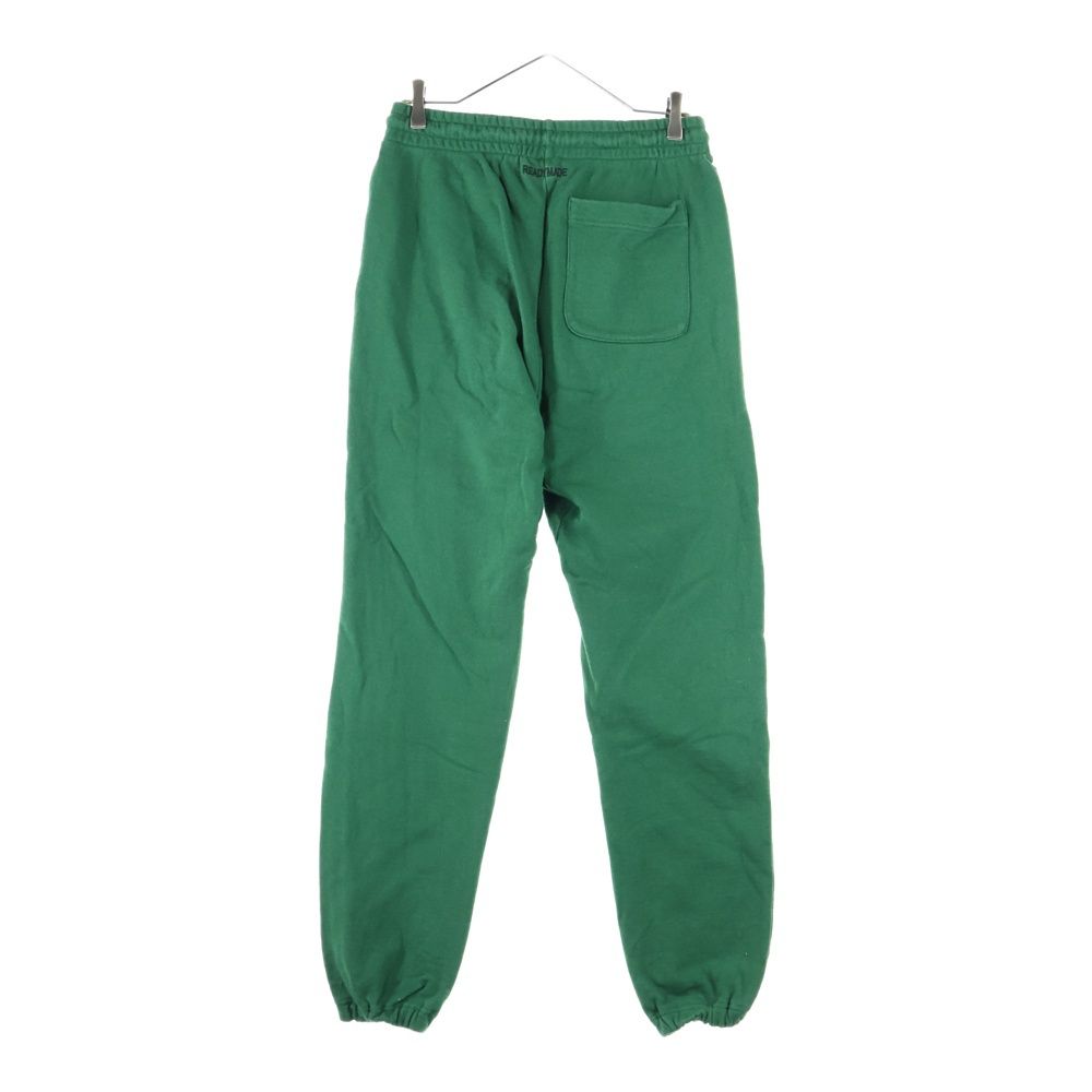 READY MADE レディメイド 22AW RM SWEAT PANTS GREEN ロゴプリント コットンスウェットパンツ グリーン RE-CO-GR-00-00-212