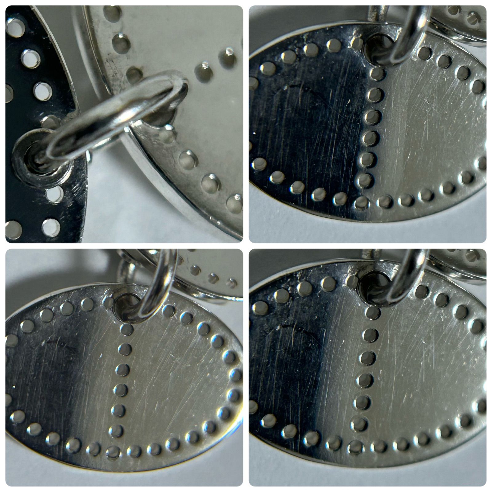 使用感有】 エルメス エクリプス エブリン Sterling Silver 925