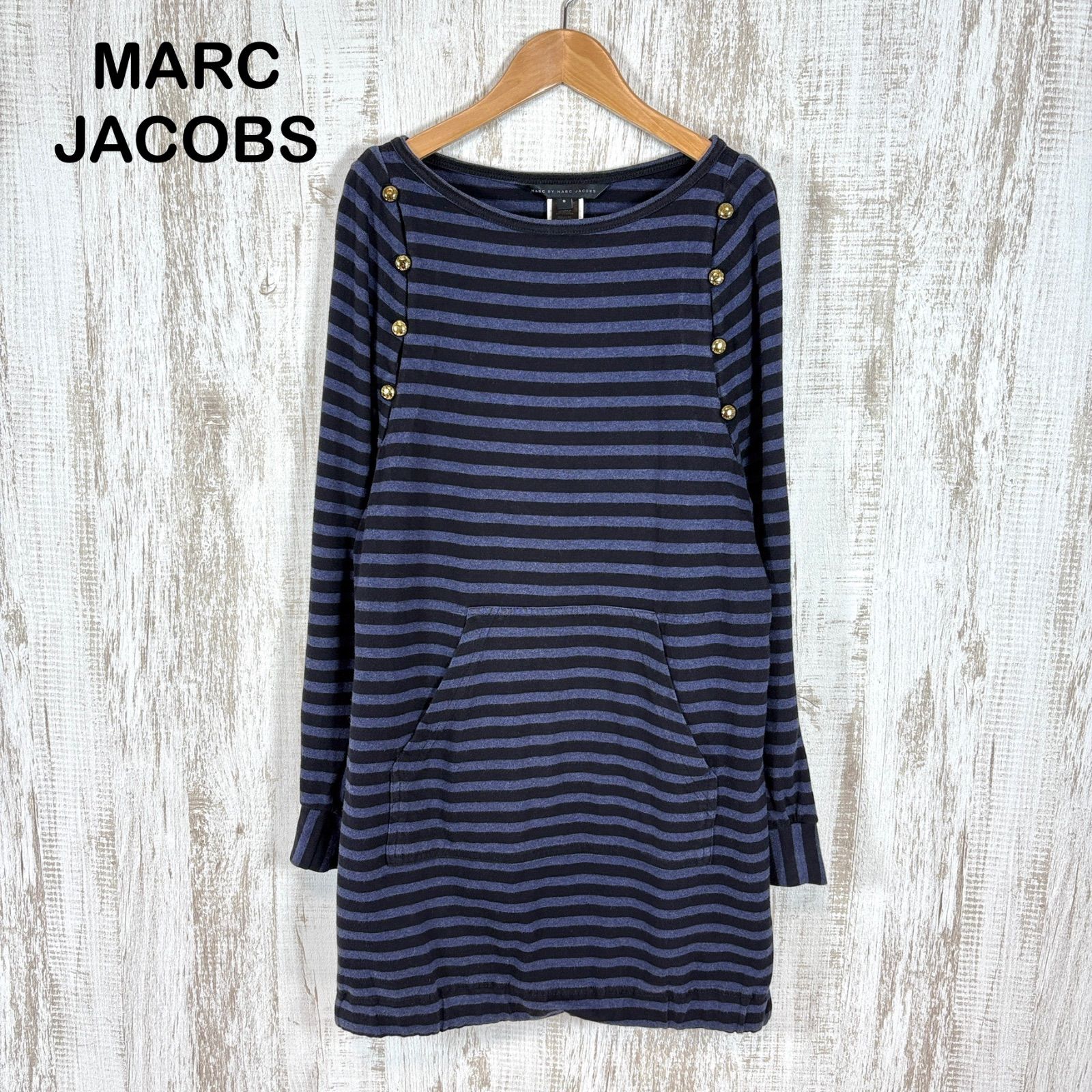 MARC BY MARC JACOBS マークバイマークジェイコブス 総柄 ボーダー 