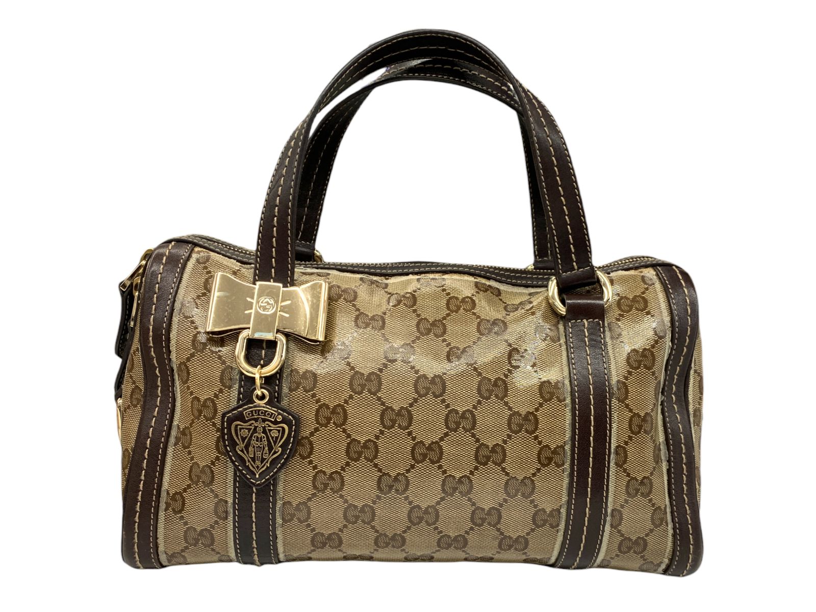 GUCCI (グッチ) ハンドバッグ ミニボストン 181487 ドゥケッサ 