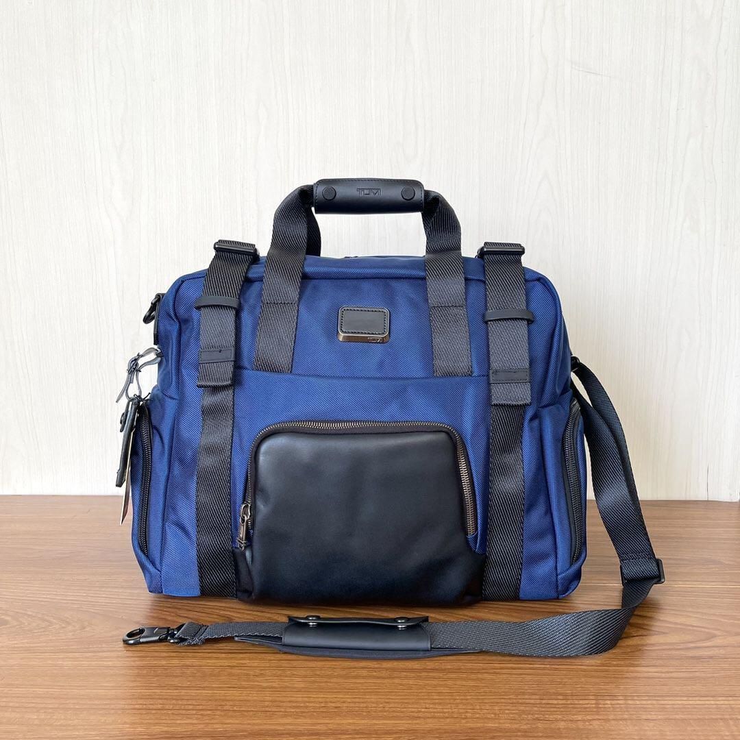 新品 TUMI トゥミ ボストンバッグ ネイビーブルー トラベルバッグ 232658