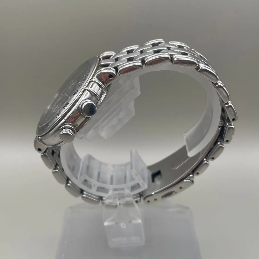 【電池切れ】SEIKO ASTERISK 7T52-6A50 ✨磨きあげメンテナンス済✨】SEIKO ASTERISK 7T52-6A50 黒文字