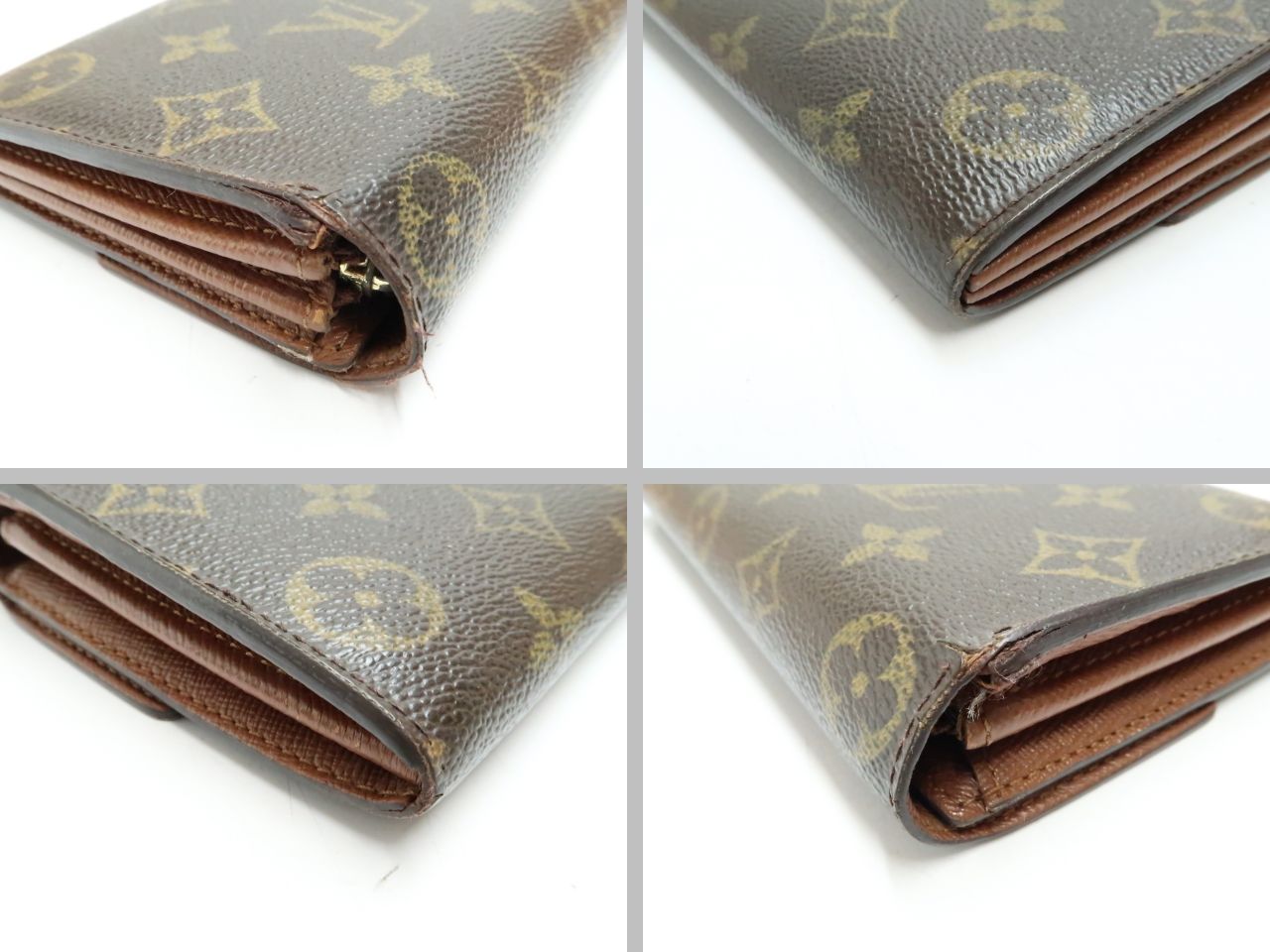 ルイヴィトン モノグラム ポシェット ポルトモネクレディ 長財布