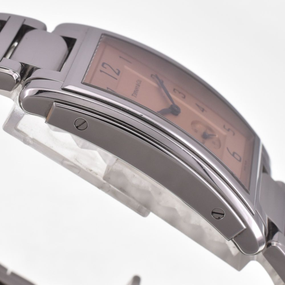  ティファニー TIFFANY Co Ref グランド レクタンギュラー スモールセコンド クォーツ メンズ I 142471 その他 時計