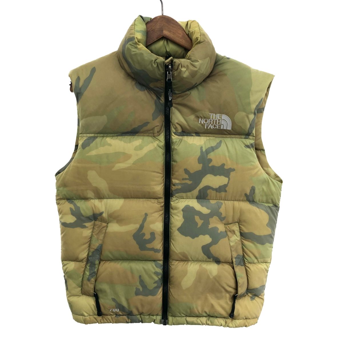 THE NORTH FACE ザノースフェイス カモフラ レトロヌプシ ダウンベスト 