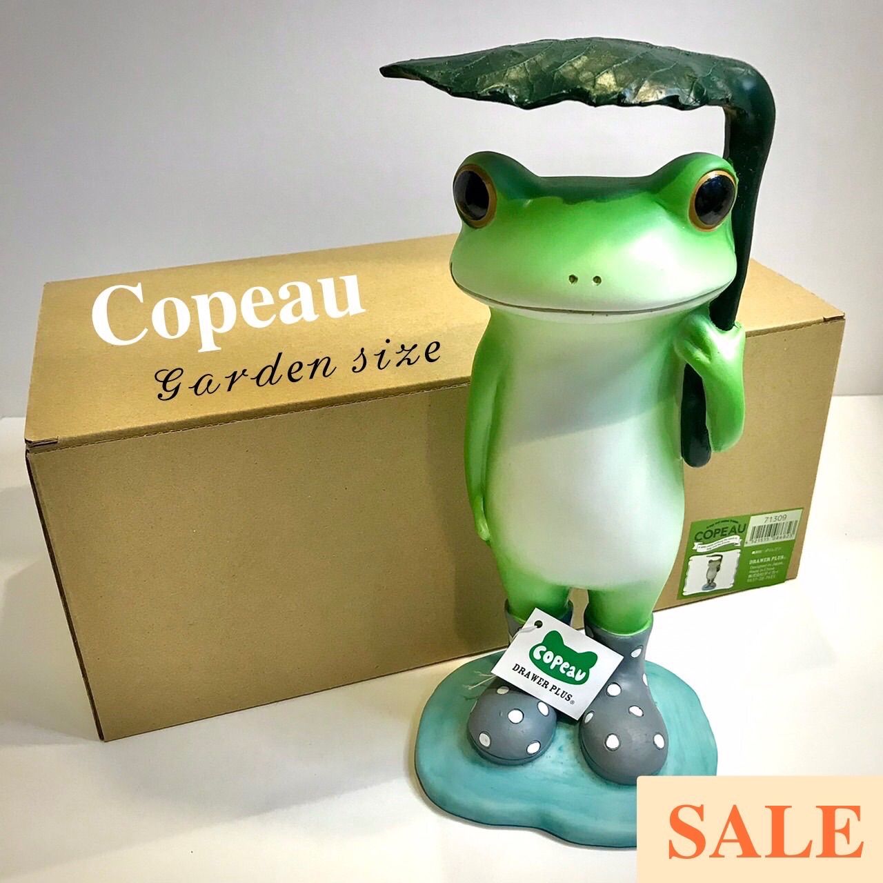 全国総量無料で コポー♪COPEAU♪激レア希少品♪カエルのコポー♪鼓笛