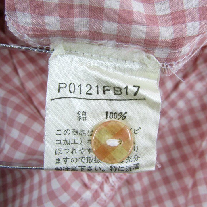 ピンクハウス ブラウス シャツ トップス 長袖 フリル リボン