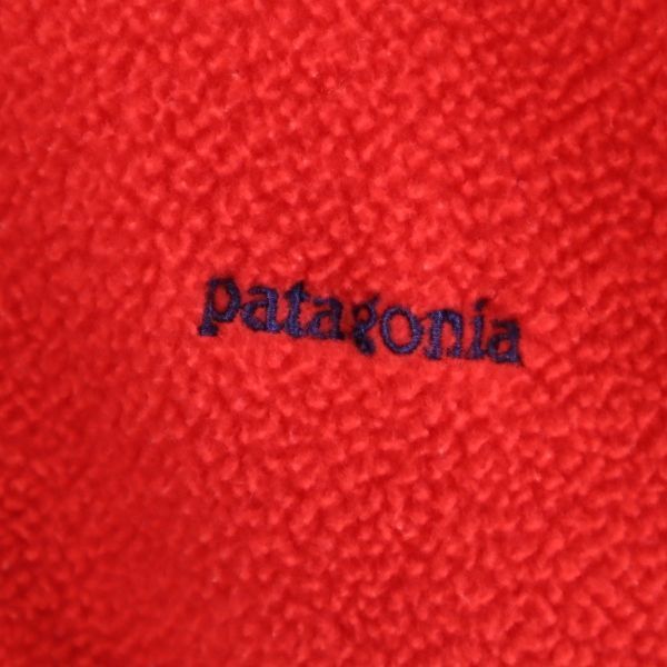 パタゴニア 80s 89年 USA製 フリースジャケット M 赤 patagonia プルオーバ アウトドア レジスターマーク メンズ 【R211206】