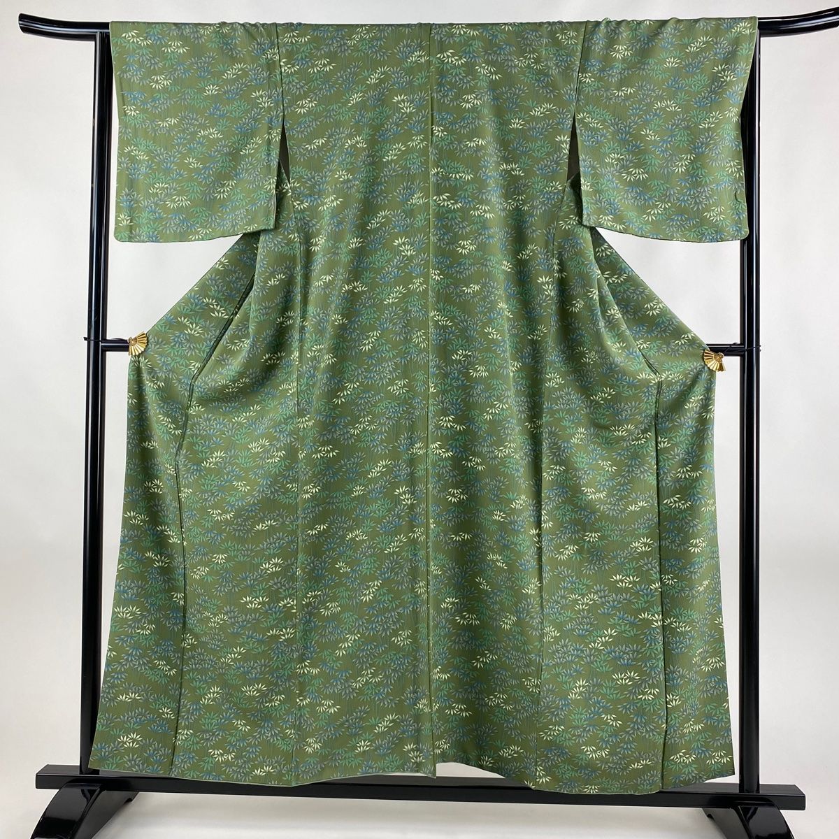 平和屋着物□上質な小紋 枝花文 正絹 逸品 CAAT0714dyの通販 by
