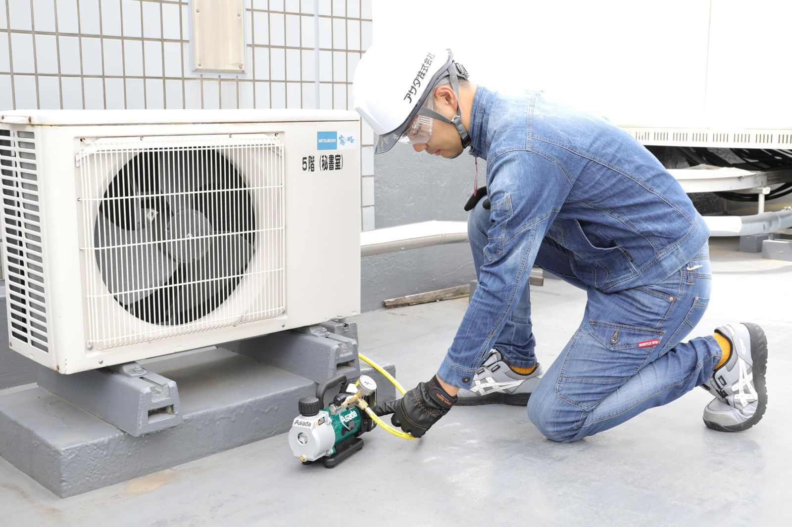 VP150 アサダ 充電式真空ポンプ 1.5CFM-BN(バッテリなし) - メルカリ