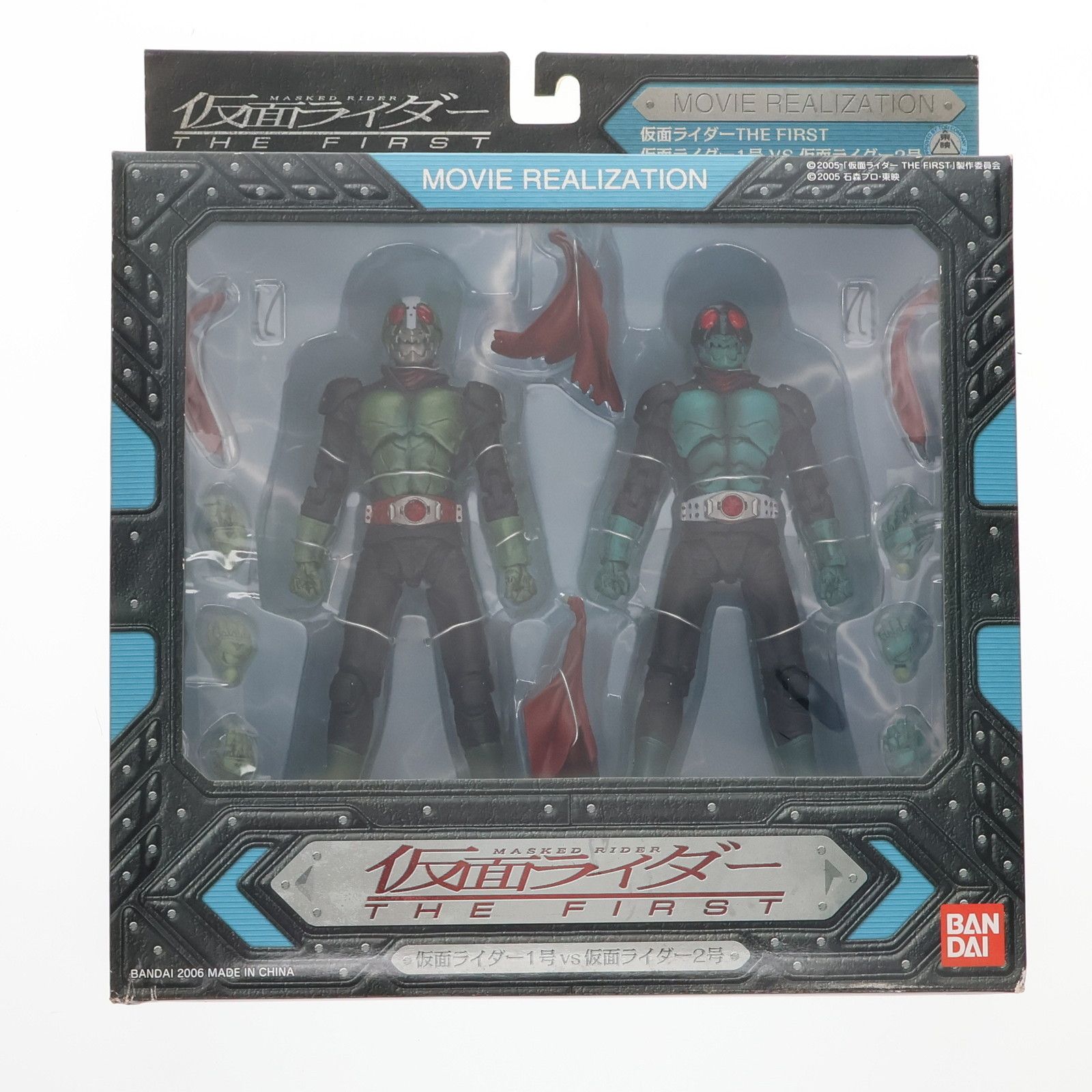BANDAI - MOVIE REALIZATION 仮面ライダー1号・2号(仮面ライダーTHE FIRST) 完成品 可動フィギュア バンダイ MOVIE REALIZATION 仮面ライダー1号・2号(仮面ライダーTHE FIRST