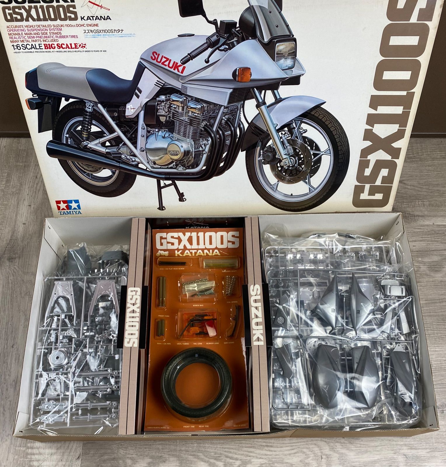 タミヤ 1/6 スズキ GSX1100S 刀 カタナ 25WK0003 - メルカリ