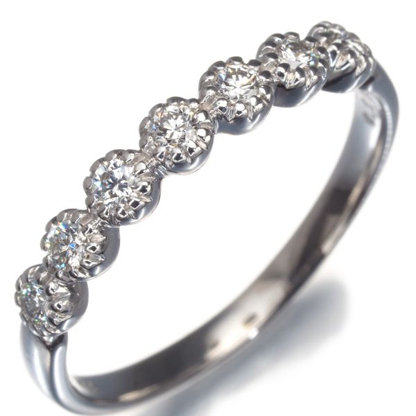 スタージュエリー リング ダイヤ ダイヤモンド 0.22ct フラワー  