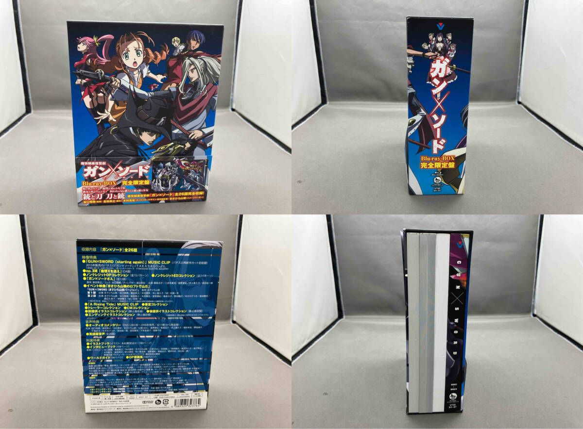 ガンソード Blu-ray ガン×ソード Blu-ray BOX〈完全限定盤・4枚組〉 新品