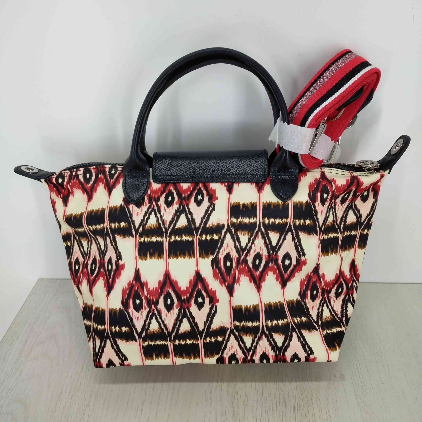 ロンシャン LONGCHAMP プリアージュ 総柄 2WAYナイロントートバッグ 