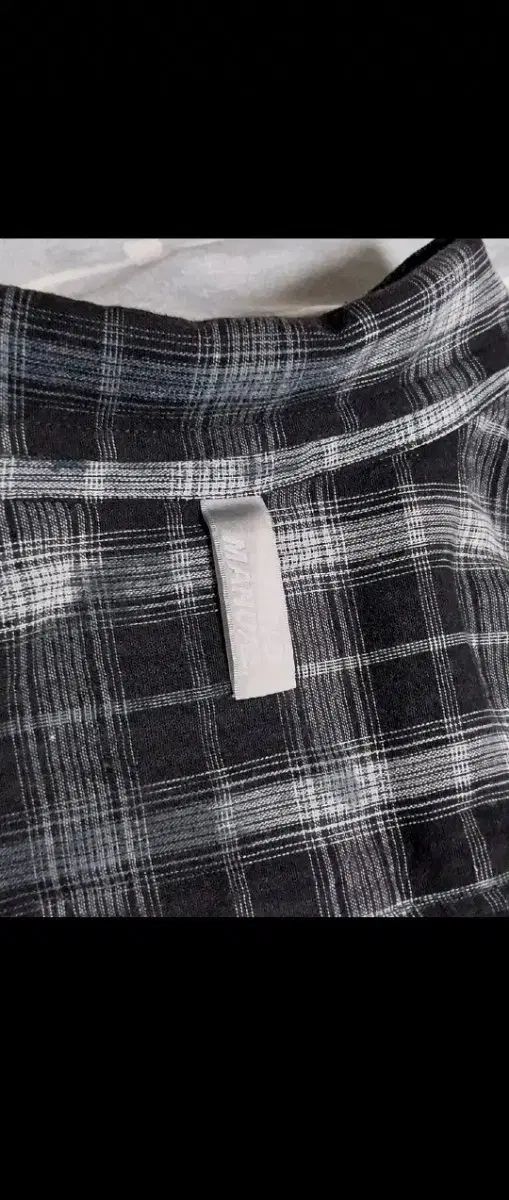 L NOMANUAL ノーマニュアル O D シャツ チェック柄 check shirt 黒