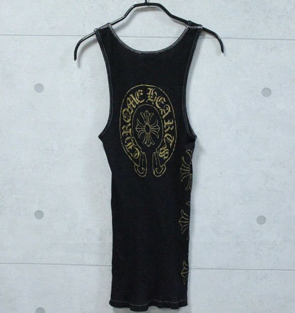 クロムハーツ CHROME HEARTS CHクロス タンクトップ size M 【60903