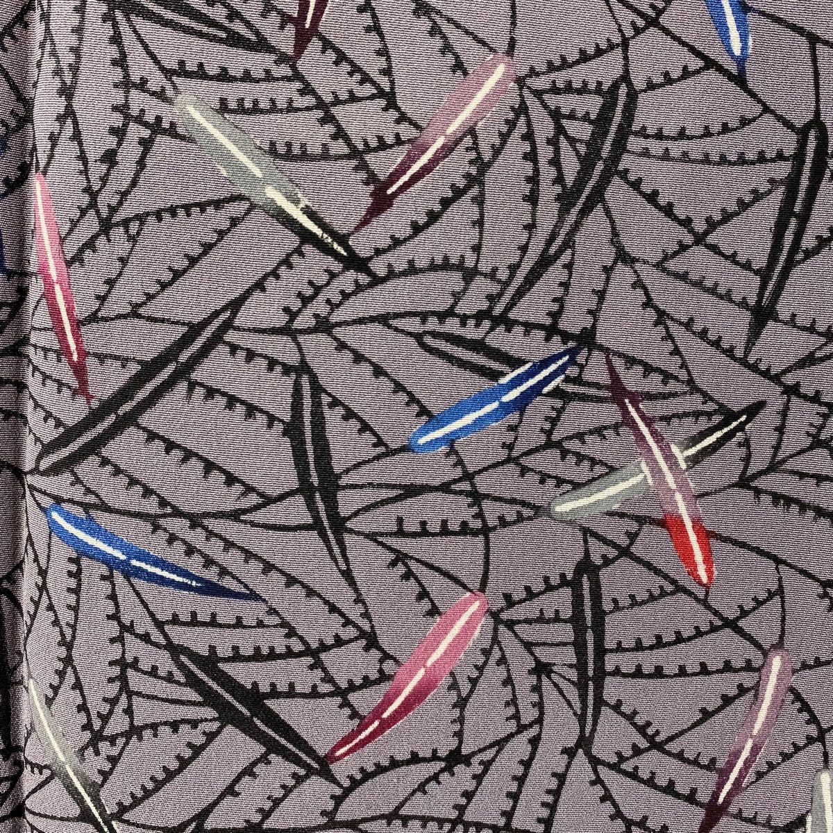 平和屋着物●上質な小紋　作家物　縞　正絹　逸品　CAAU2260yc 平和屋着物○上質な小紋 作家物 縞 正絹 逸品 CAAU2260yc 平和屋着物