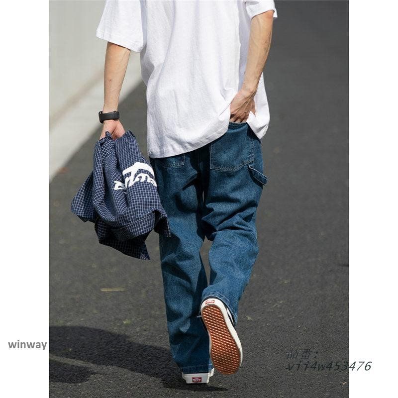 赤字覚悟!パンツ デニム ジーンズ メンズ オーバーサイズ ルーズ カジュアル ワイドデニムパンツ ヴィンテージ ストレートジーンズ ストレートパンツ IMPECCABLEHEALTHCARESERVICES_COM