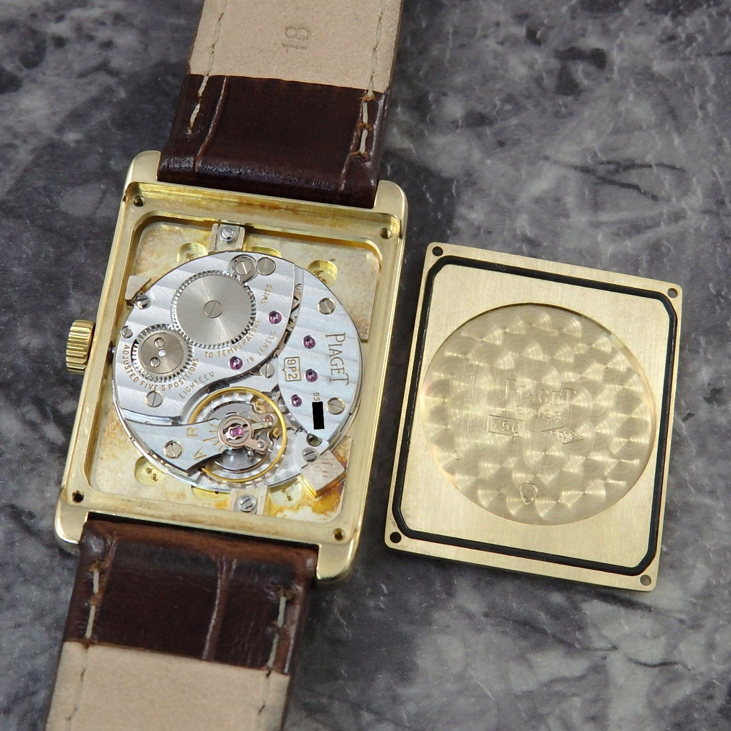 ピアジェ PIAGET ア・ラシエンヌ 9952 手巻き Cal.9P2 18KYG K18 金 