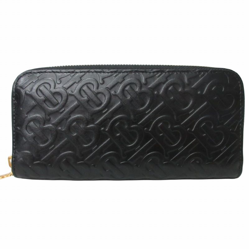 バーバリー BURBERRY TBモノグラム ロングウォレット 長財布 レザー 