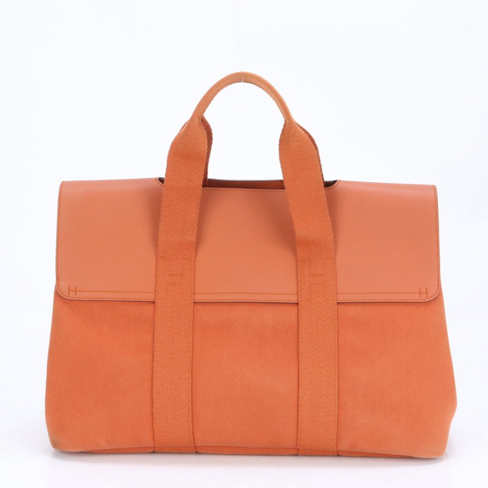 極美品 エルメス ヴァルパライソ MM レザー トワルシェブロン