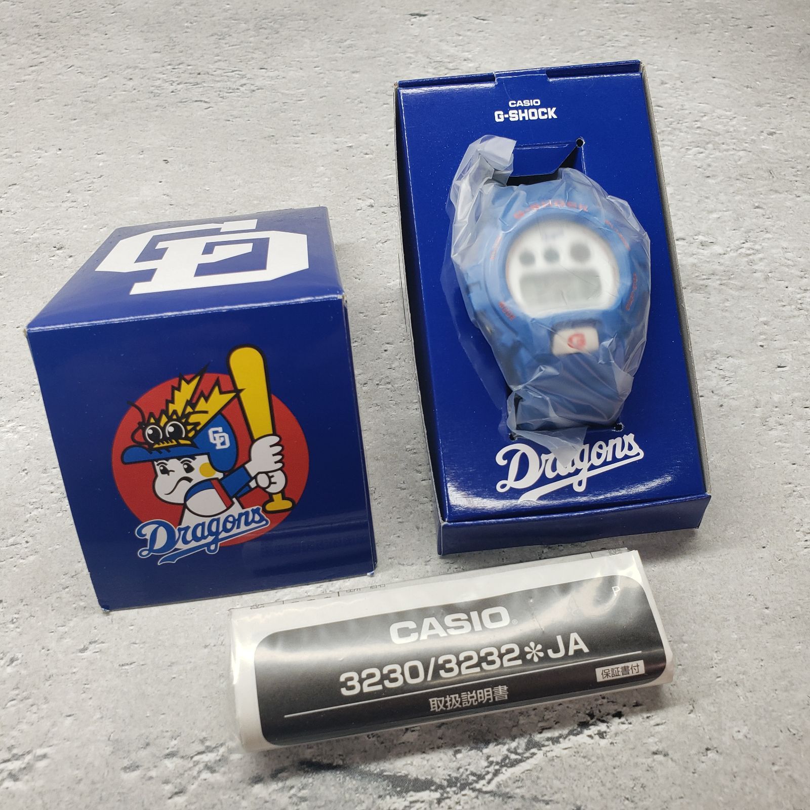 開店祝い 新品 CASIO/カシオ G-SHOCK/Gショック 中日ドラゴンズ コラボ 時計