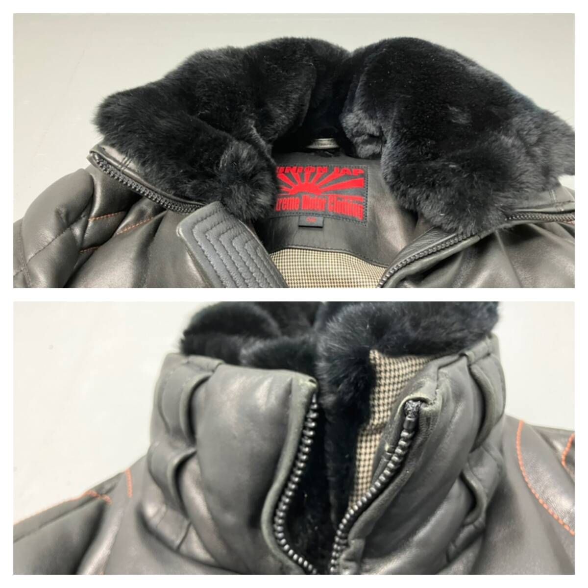 ☆ UNION JAP ユニオンジャップ シングルライダースレザーダウン