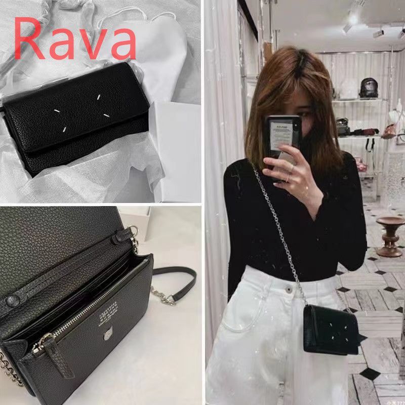 Rava✨大特価✨❣️即購入⭕️美品 Maison Margiela メゾンマルジェラ 長財布 ユニセックス ブラック - メルカリ