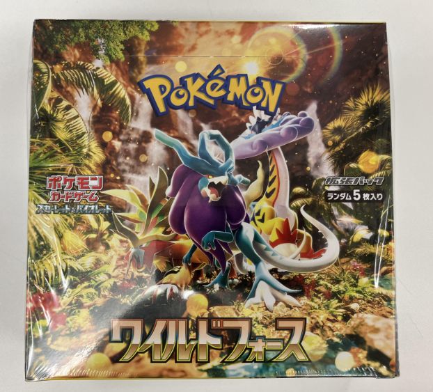 未開封 シュリンク付き ポケモンカードゲーム 拡張パック ワイルドフォース SV5K BOX