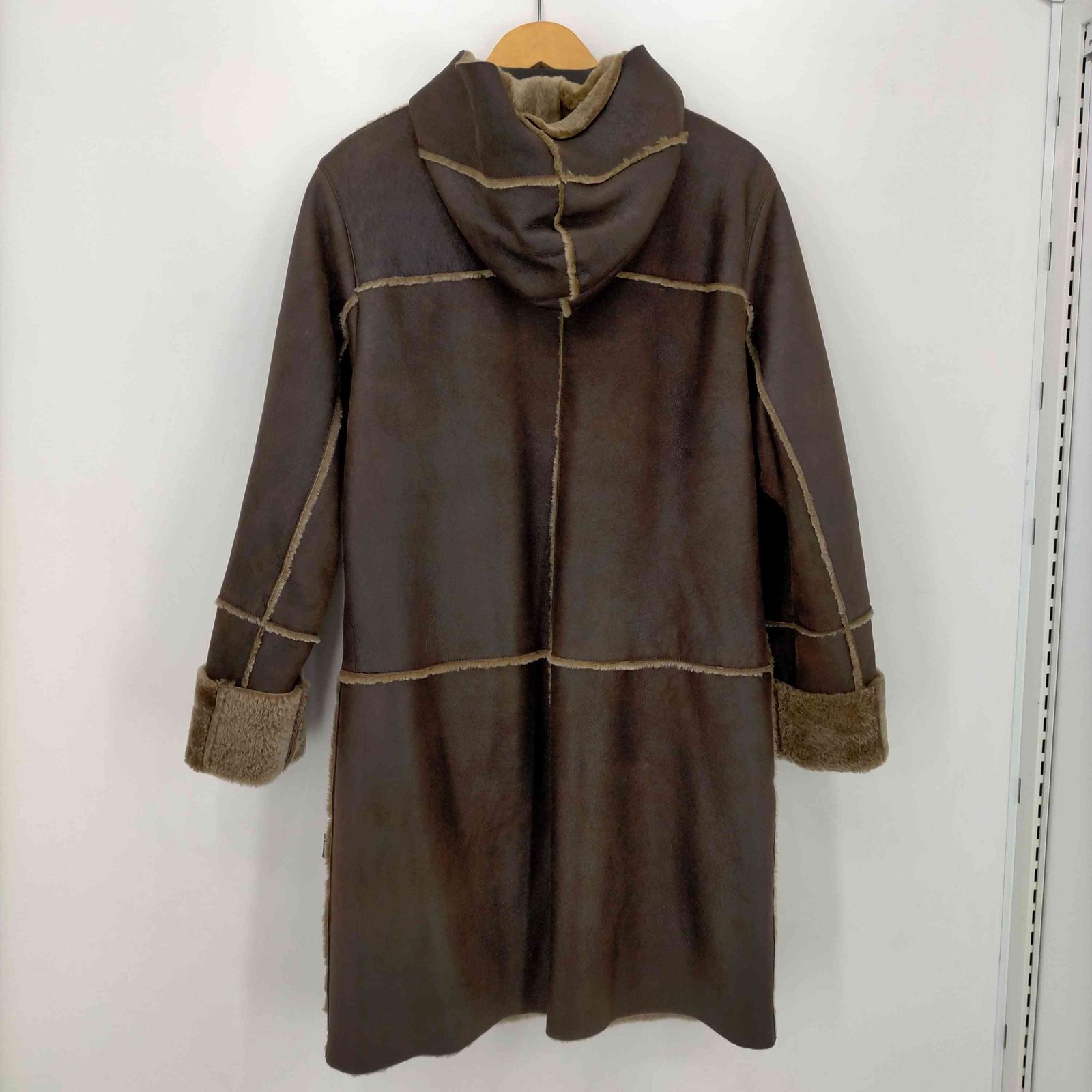 Les Copains コート　イタリア製 レコパン LES COPAINS MADE IN ITALY SHEARLING ムートン