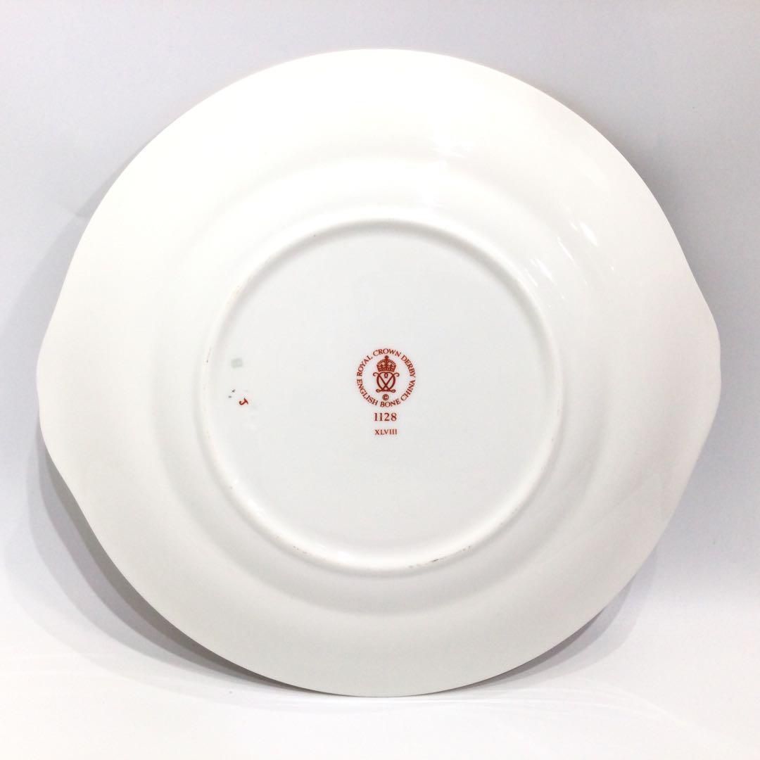 ロイヤルクラウンダービー オールドイマリ 24.5cm パン＆バタープレート　皿 ロイヤルクラウンダービー オールドイマリ 24.5cm パン＆バター