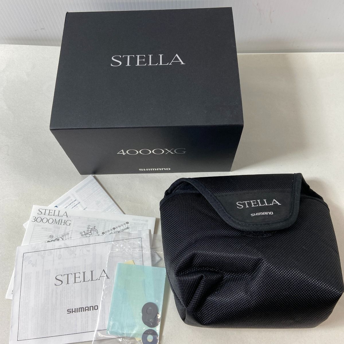 ΨΨSHIMANO シマノ スピニングリール 18ステラ 4000XG 箱付 03809  