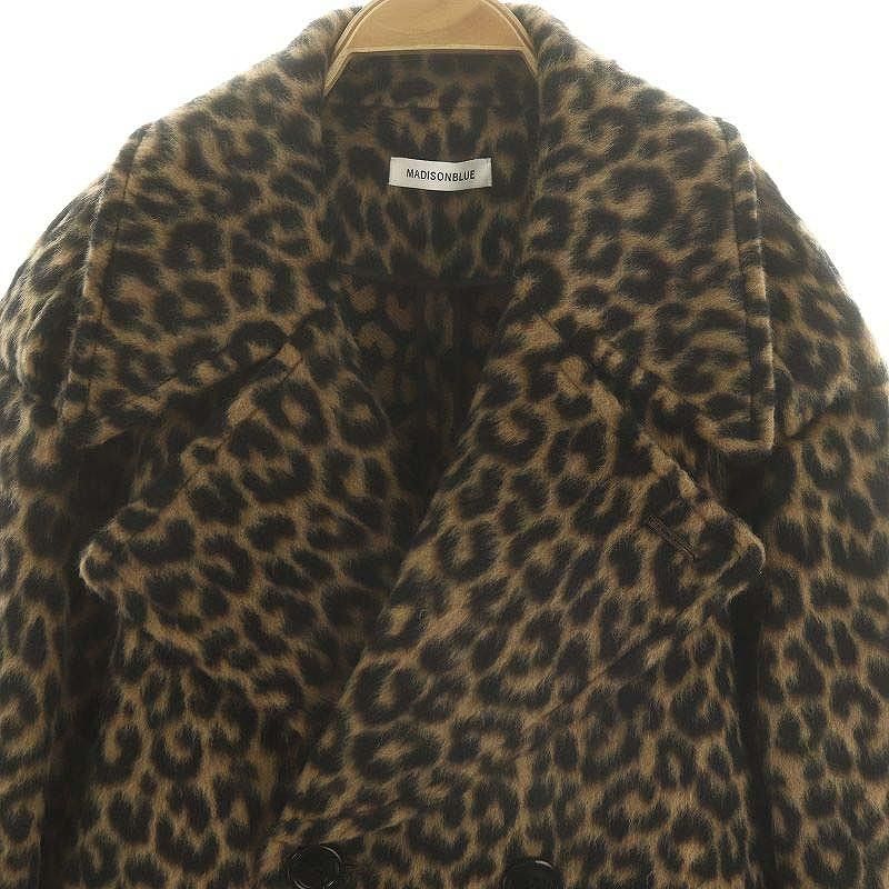 MADISONBLUE PEA JACKET LEOPARD コート レオパード MADISONBLUE PEA JACKET LEOPARD コート レオパード - メルカリ