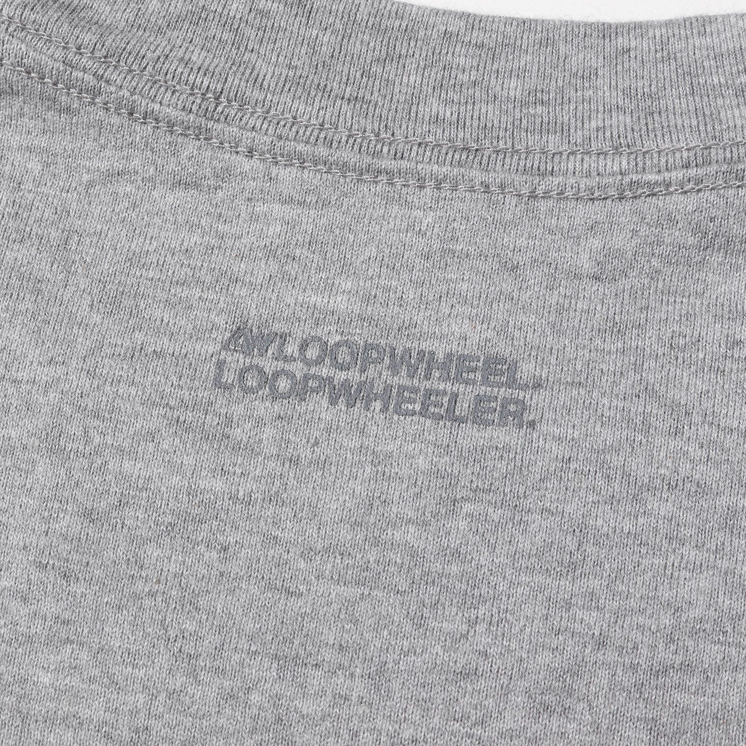 LOOPWHEELER Tシャツ サイズ:S 21SS LW 吊り編み 天竺 トリコロール しゃけクマ ポケット クルーネック Tシャツ ワンポイント  ヘザーグレー 日本製 トップス カットソー 半袖【メンズ】 - メルカリ