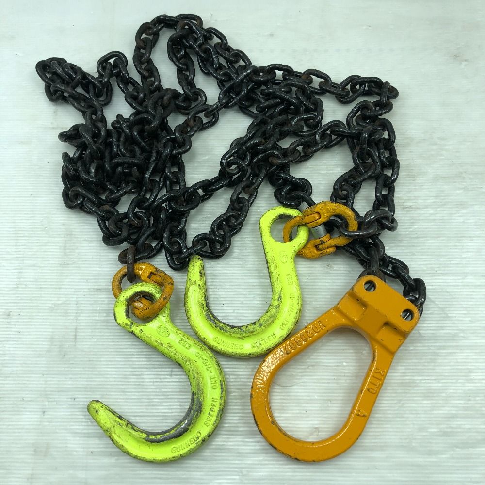 KITO キトー 工具関連用品 チェーンスリング VD20807 オレンジ